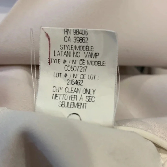 THEORY GUC Latani NC Ash White Pleated Trousers Slacks Work Pants - Picture 7 of 7